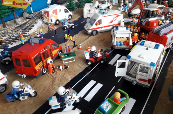 caos aereo playmobil - hospital militar