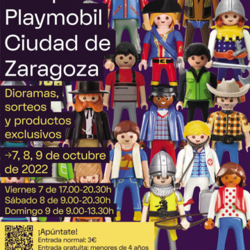 3ª Exposición Playmobil «Ciudad de Zaragoza» en Etopia