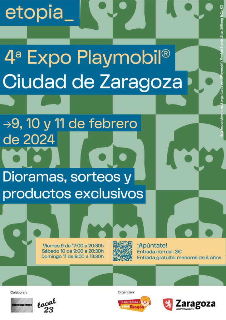 Lista de Premiados de IV ExpoPlaymobil «Ciudad de Zaragoza» y cierre de la Expo
