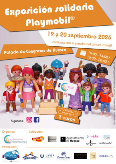 Éxito de la exposición solidaria en Huesca: 1.900 visitas a beneficio de Izas, la princesa guisante