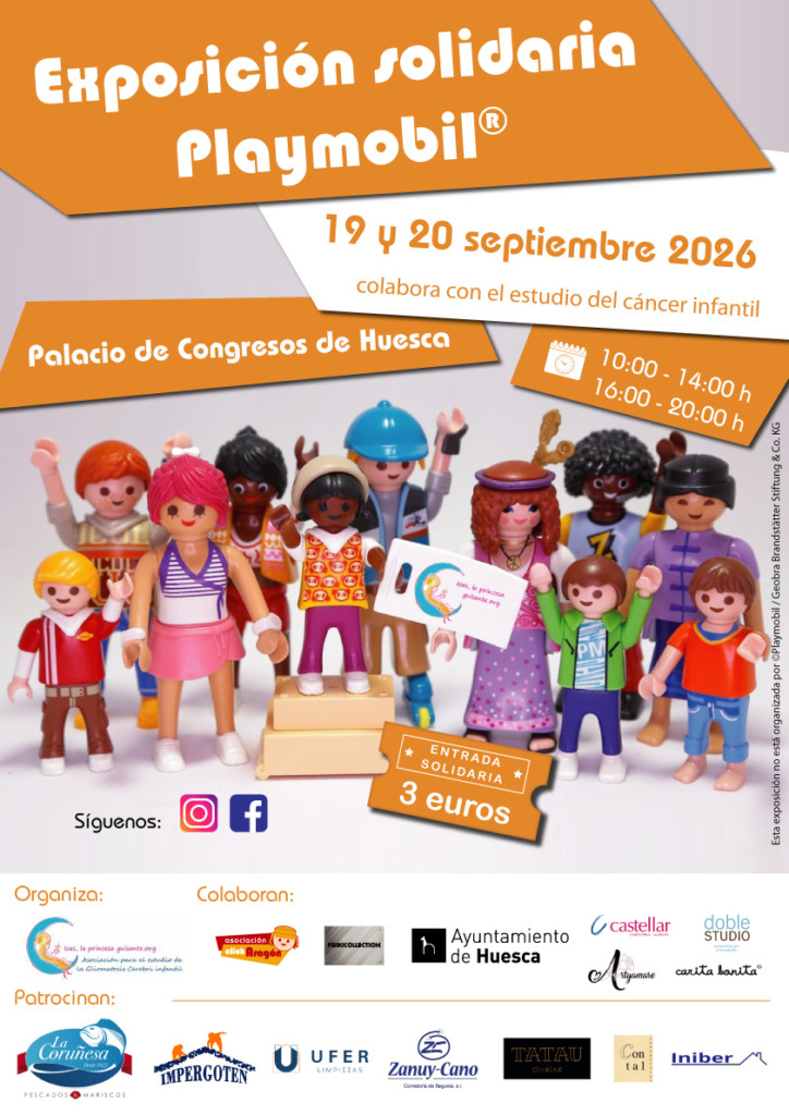 Éxito de la exposición solidaria en Huesca: 1.900 visitas a beneficio de Izas, la princesa guisante