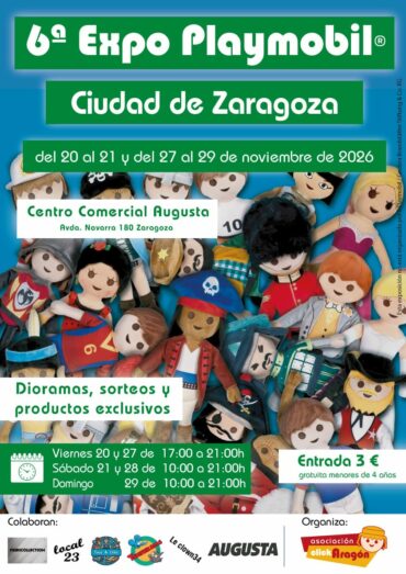 ¡Atención! Ya tenemos fechas para la nueva Expo Playmobil de ClickAragon